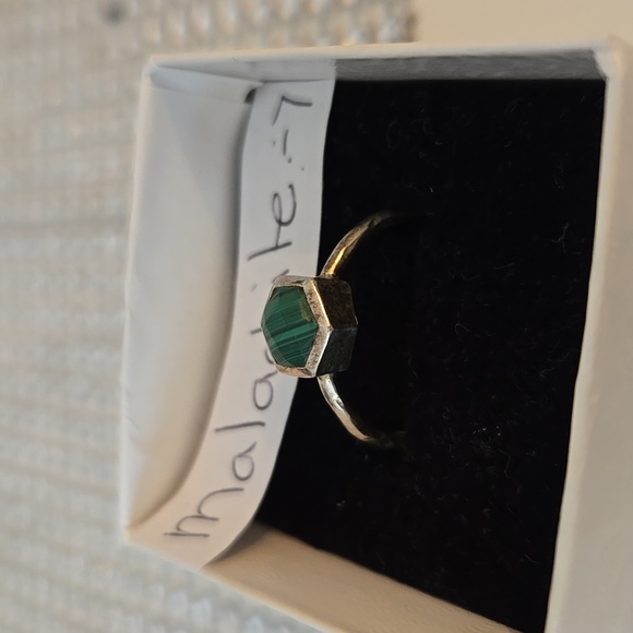 Ring, Crystal, Malachite - Picture 4 of 4